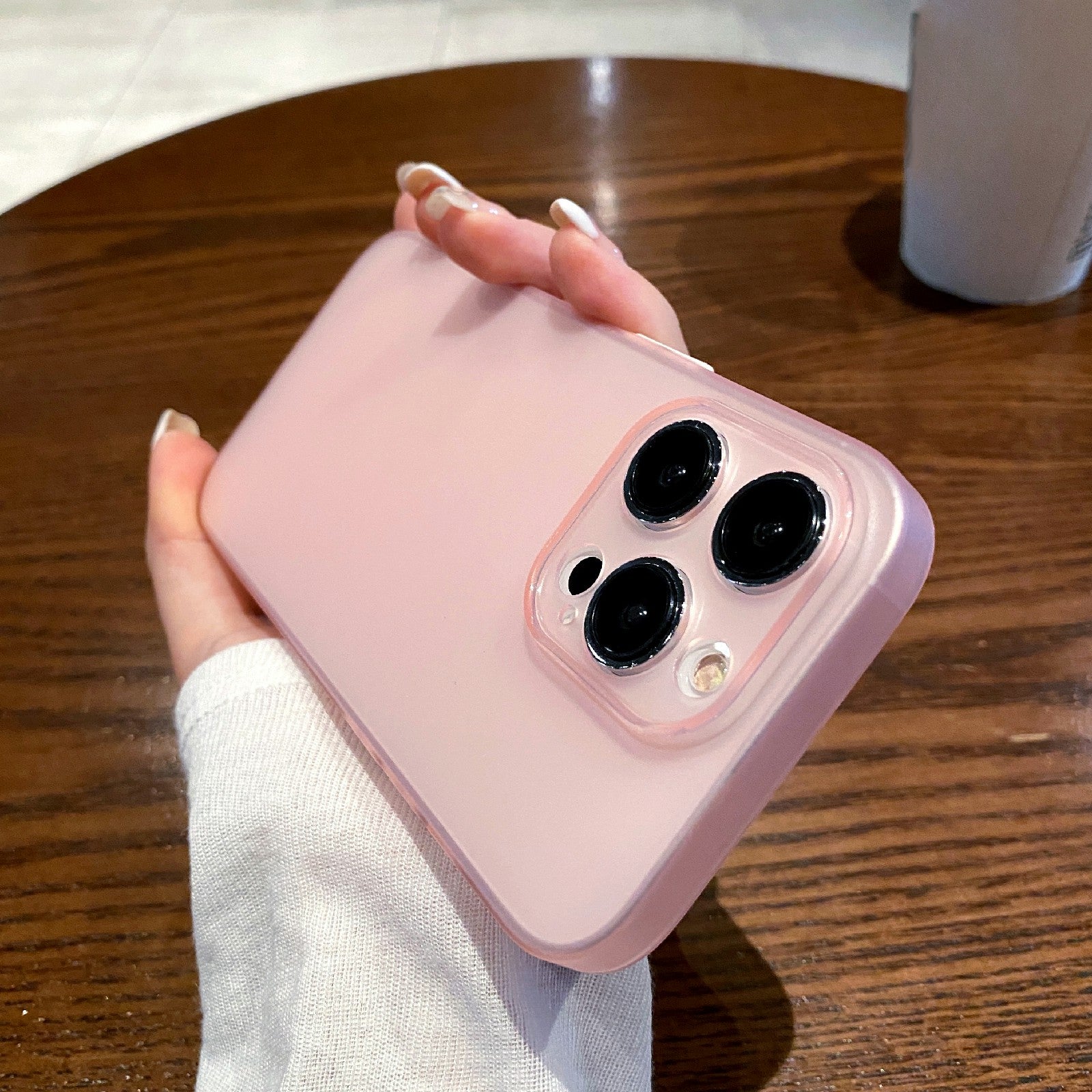 Til iPhone 13 Pro Max 6,7 tommer slankt telefoncover Præcis udskæring mat TPU-cover Til iPhone 13 Pro Max 6,7 tommer slankt telefoncover Præcis udskæring mat TPU-cover